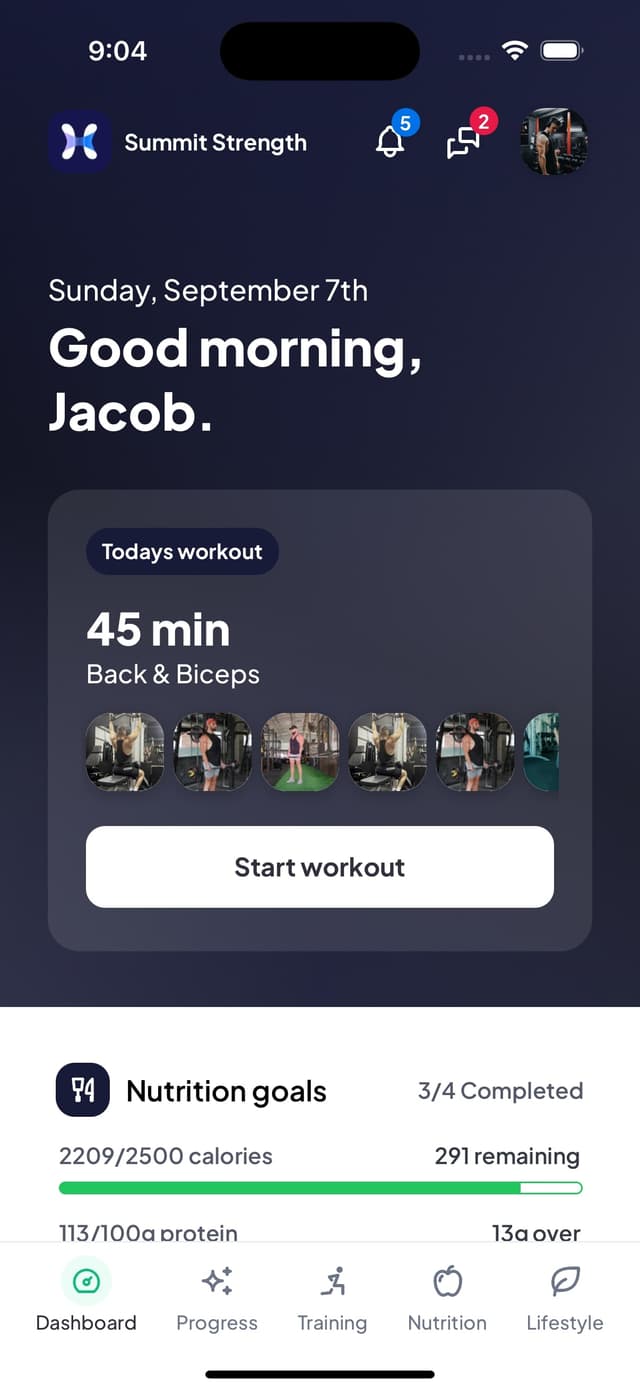 Custom branded mobile app