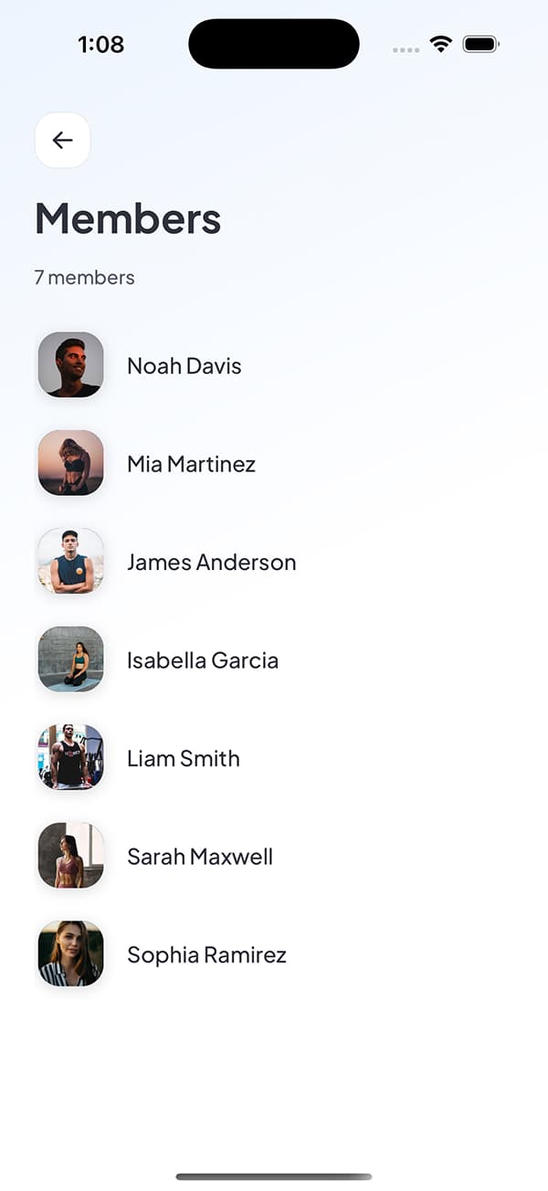 Community members view