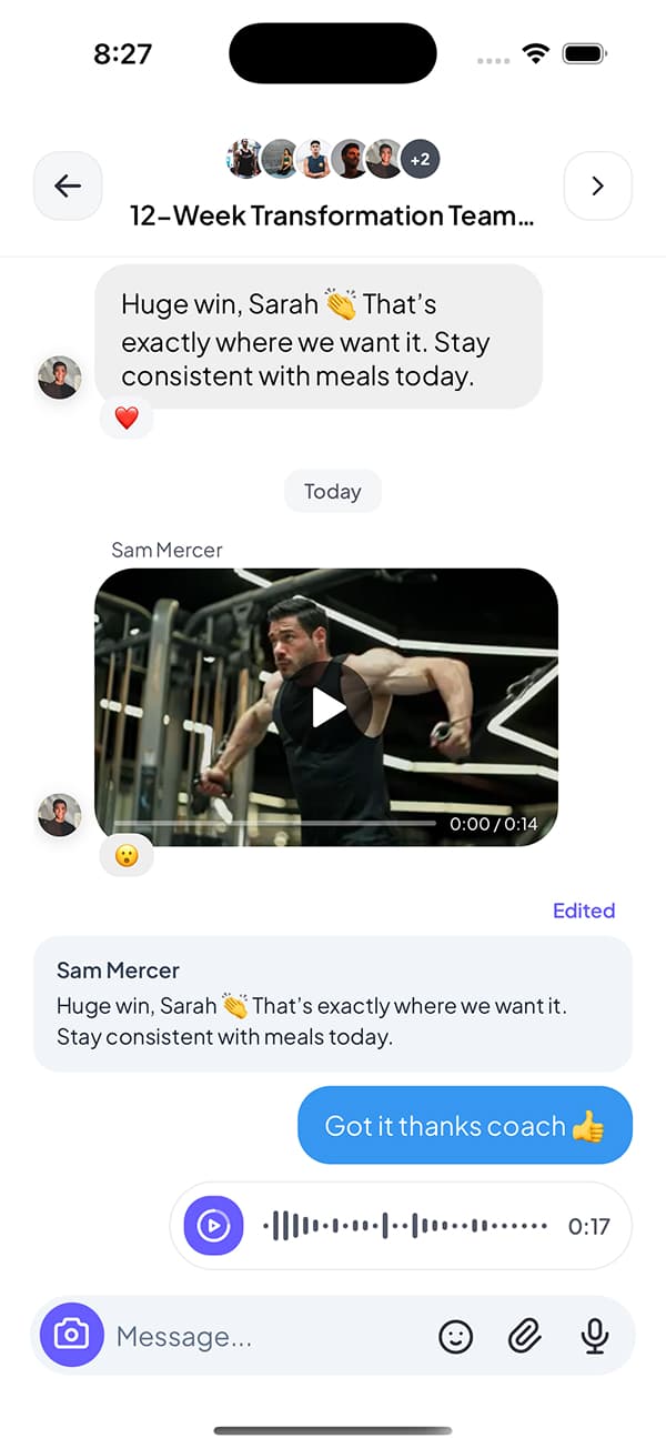 Rich media messaging on mobile