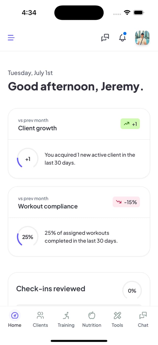 Client app preview